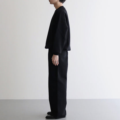 SMOOTH SOFT SWEAT P/O #BLACK [A24AP03TU]