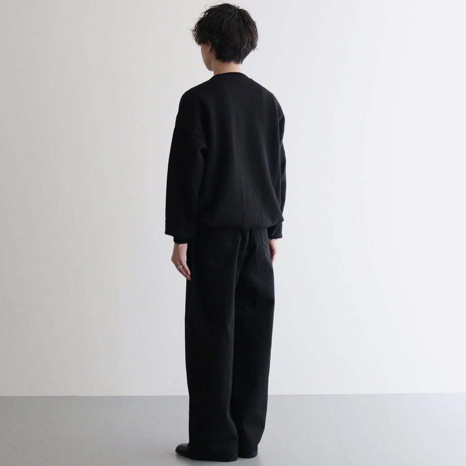 SMOOTH SOFT SWEAT P/O #BLACK [A24AP03TU]