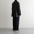 LEATHER ZIP JACKET #BLACK [ST.622]