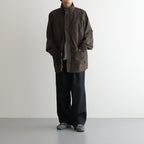 REVERSIBLE MILITARY JACKET #MILITARY KHAKI [ST.626]