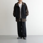 REVERSIBLE MILITARY JACKET #MILITARY KHAKI [ST.626]