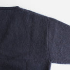 SQUARE PANNEL MOHAIR CARDIGAN #DARK NAVY [YK23FW0590S]