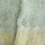LANDSCAPE MOHAIR JACQUARD CARDIGAN #GRAY [YK23FW0574S]