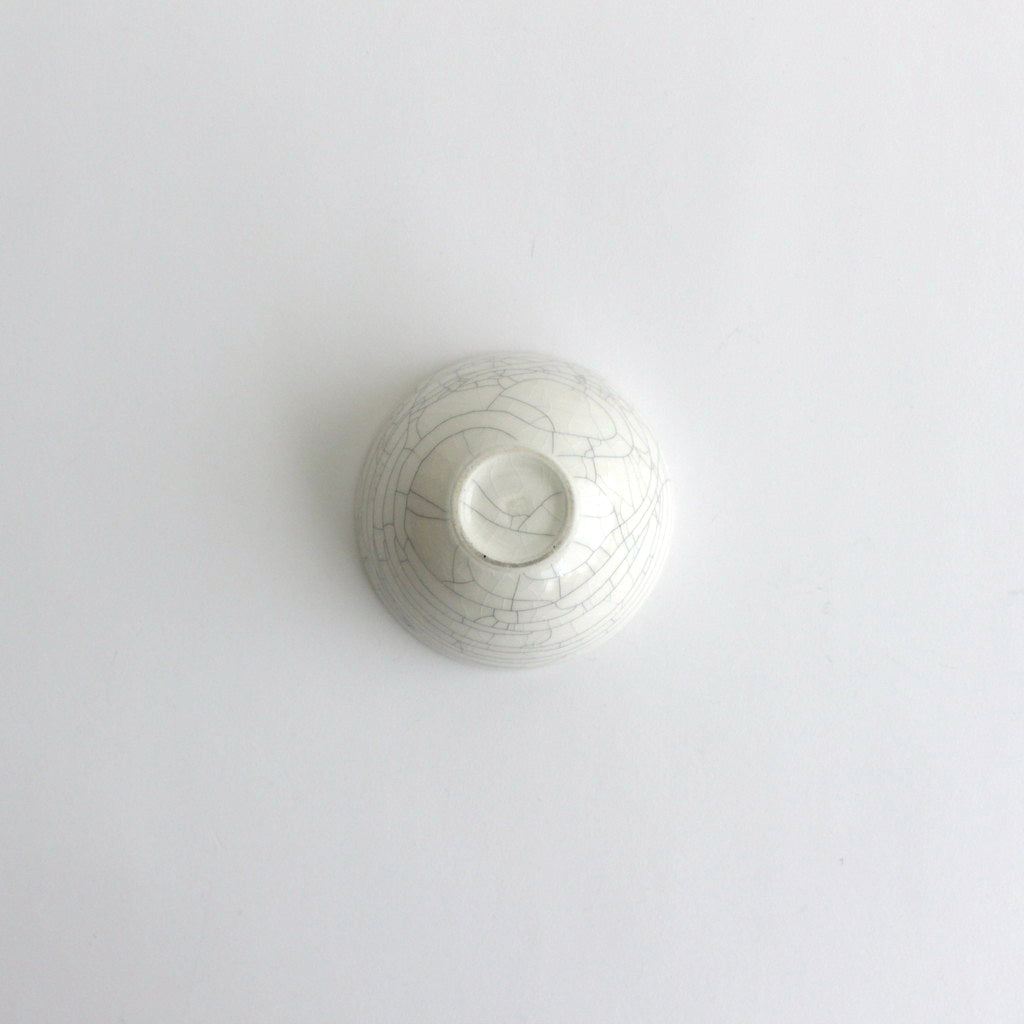 ボウル 小 貫入 #白