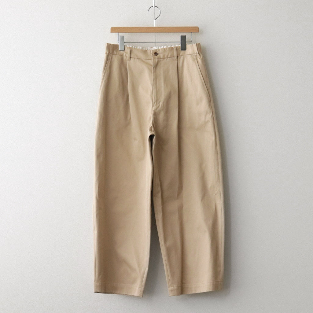 Westpoint Chino Wide Tapered Trousers #BEIGE [GM241-40070B]