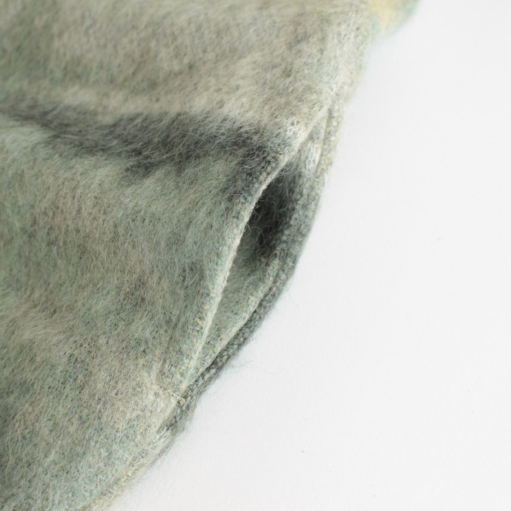 LANDSCAPE MOHAIR JACQUARD CARDIGAN #GRAY [YK23FW0574S]