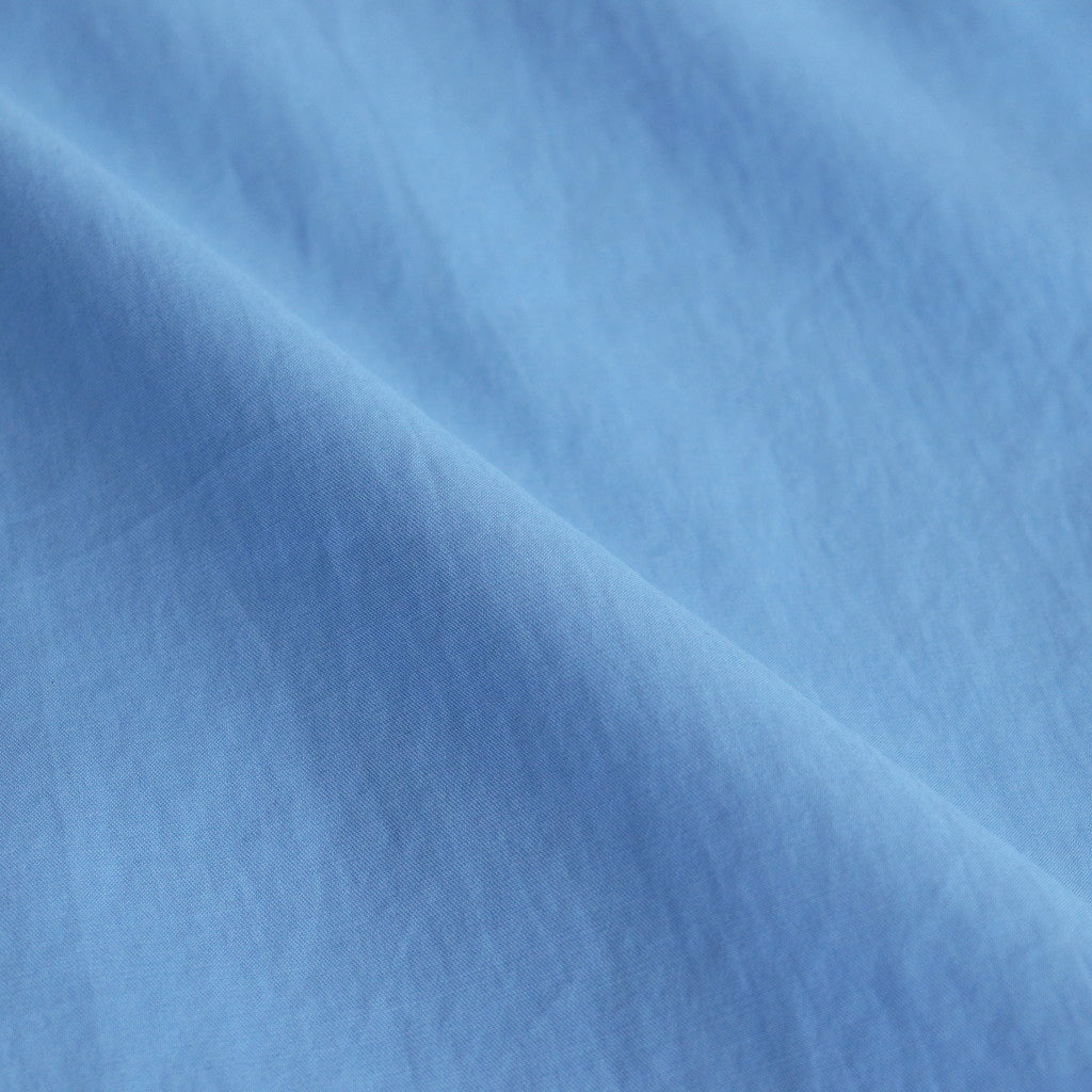 WASHED FINX TWILL BIG SHIRT #BLUE [A24AS02TN]