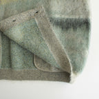 LANDSCAPE MOHAIR JACQUARD CARDIGAN #GRAY [YK23FW0574S]