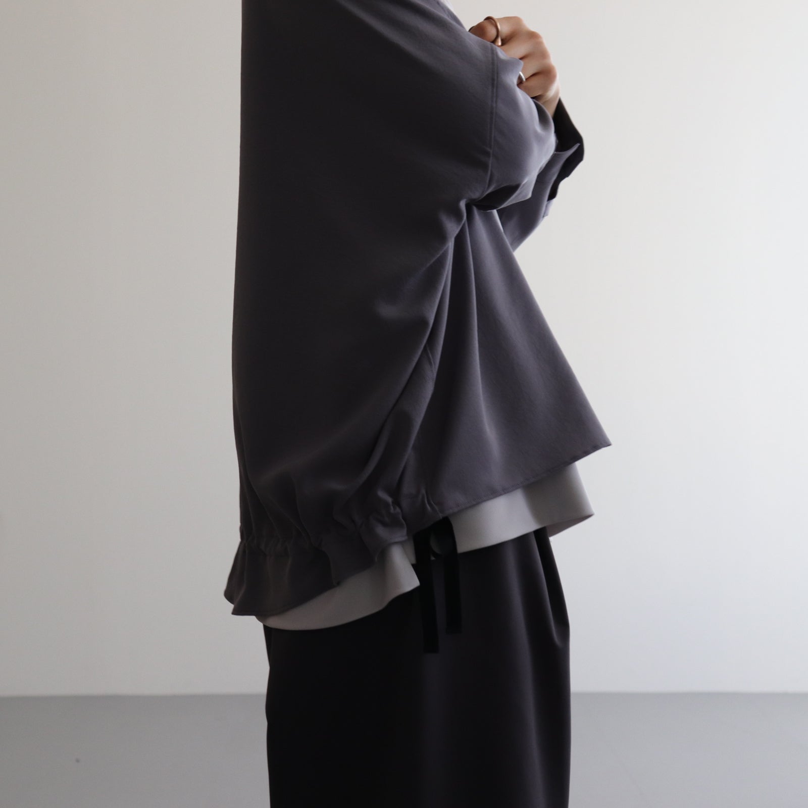 ※女性モデル(マツオ):156cm　着用サイズ:3