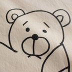 PRINT BAG - BEAR #natural [34902]