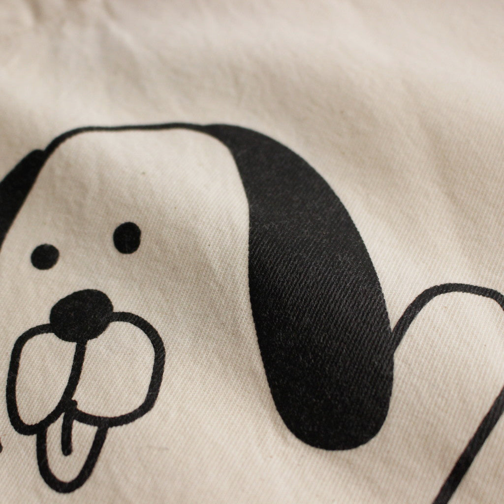 PRINT BAG - DOG #natural [34901]
