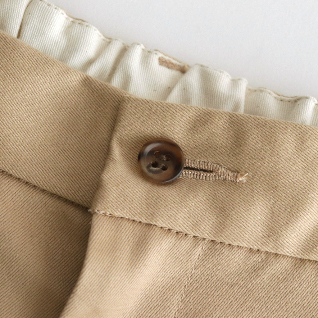 Westpoint Chino Wide Tapered Trousers #BEIGE [GM241-40070B]