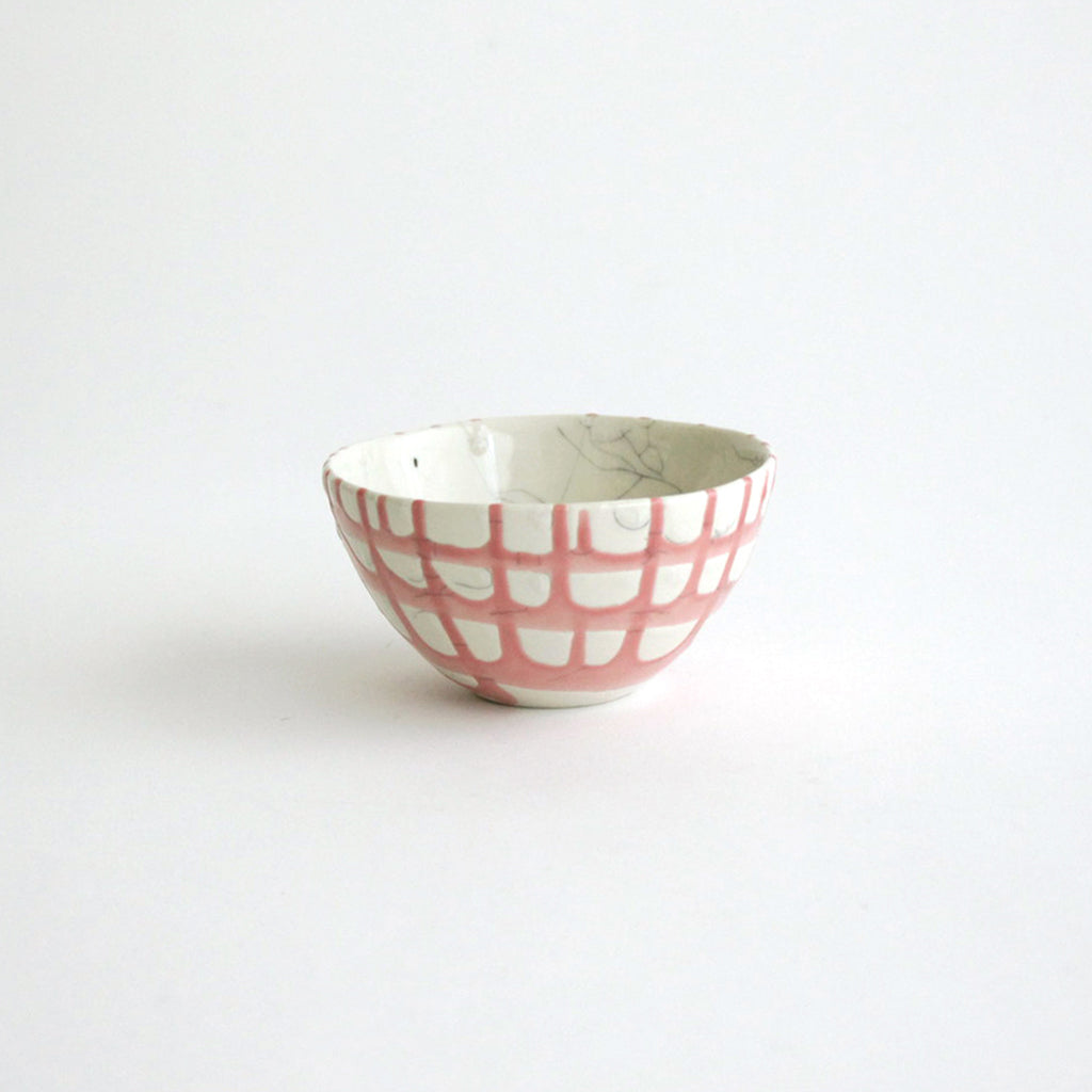 ボウル 小 貫入 #コーラル流し