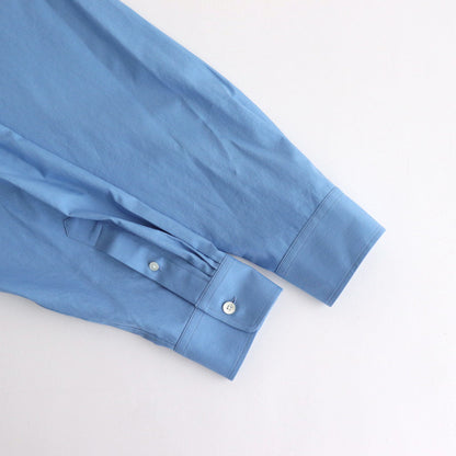 WASHED FINX TWILL SHIRT #BLUE [A24AS01TN]