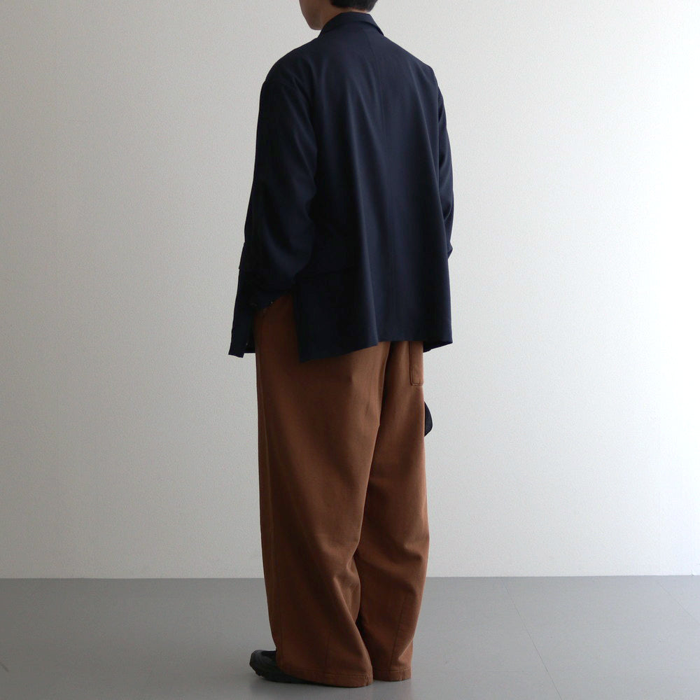 W's TECH DOUBLE-BREASTED JACKET #NAVY [BJ-57024L]