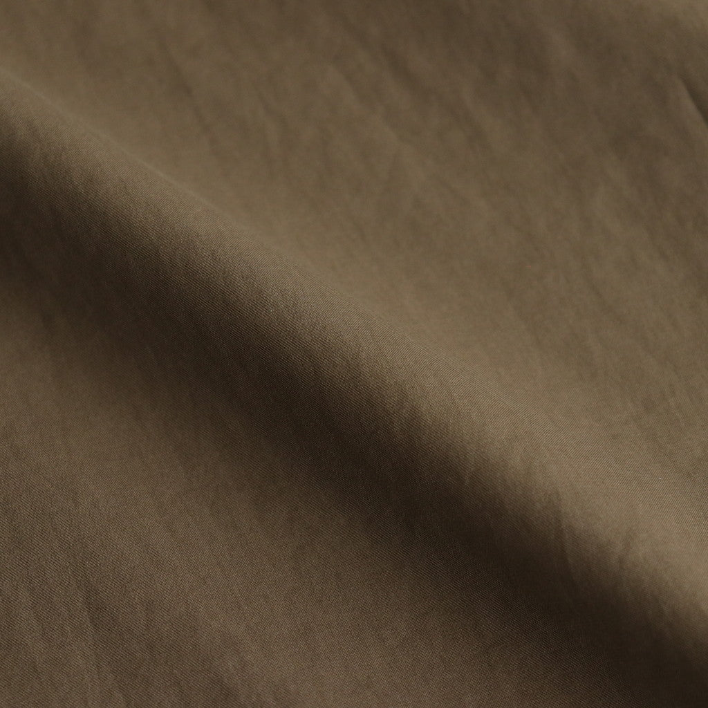 WASHED FINX TWILL SHIRT #BROWN [A24AS01TN]