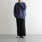 KID MOHAIR KNIT LS #BLUE GREY [ST.694]
