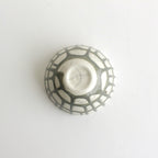 ボウル 小 貫入 #グレー流し