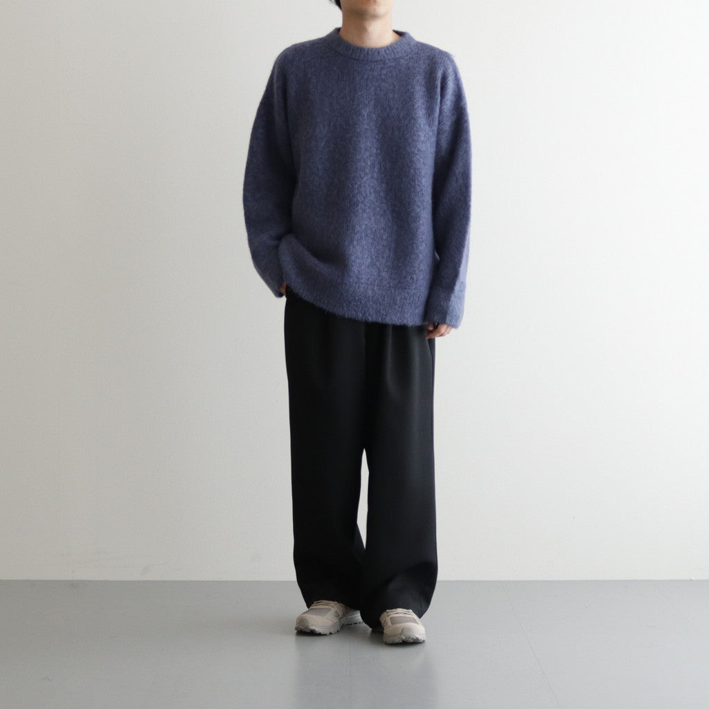 KID MOHAIR KNIT LS #BLUE GREY [ST.694]