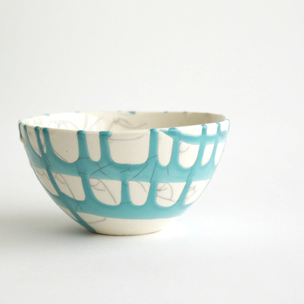Bowl small penetration #turquoise sink