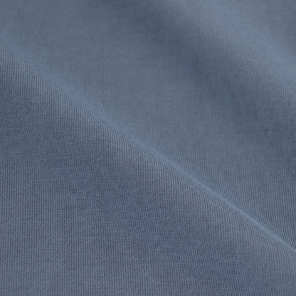 LUSTER PLAITING L/S TEE #DUSTY BLUE [A00P01GT]