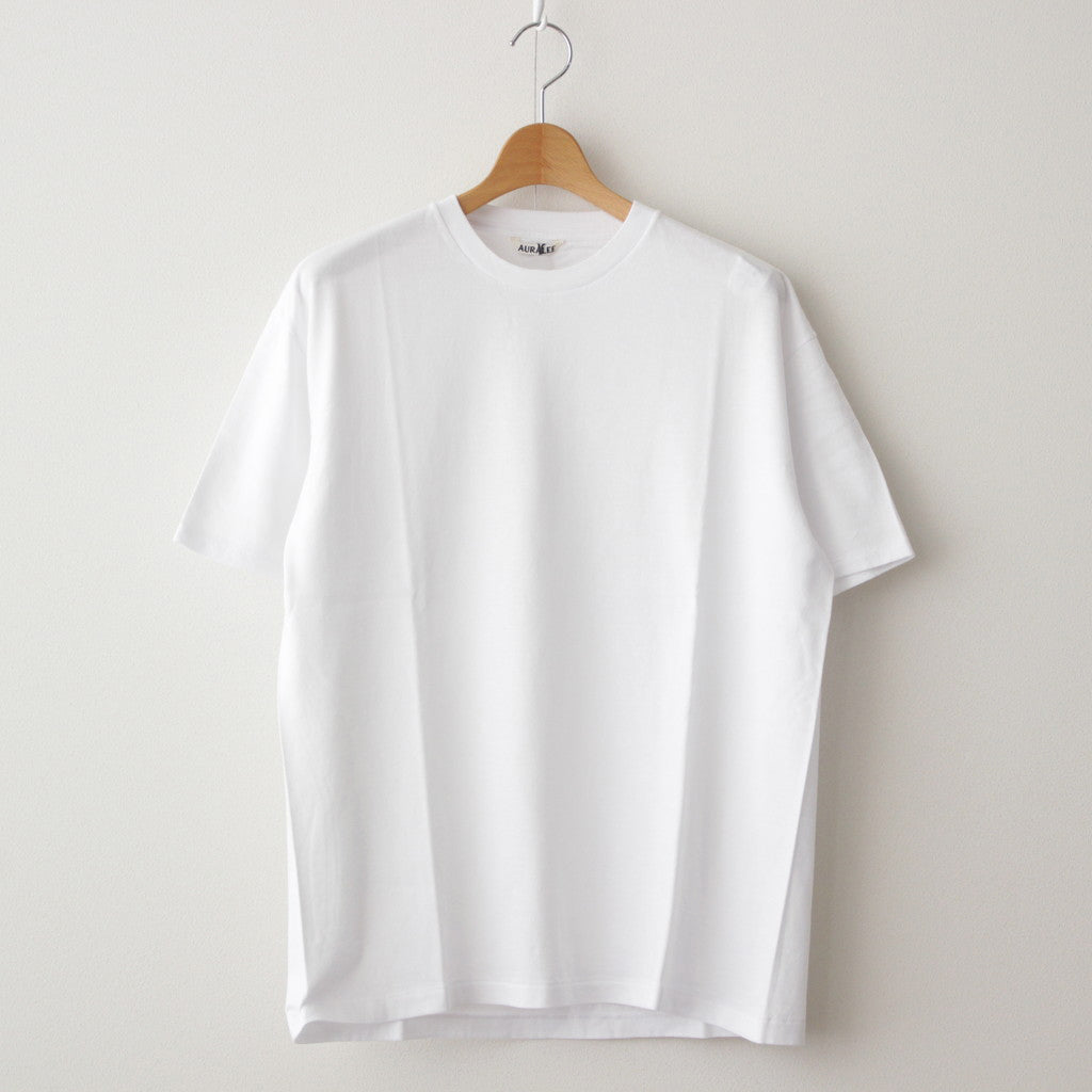 SEAMLESS CREW NECK TEE #WHITE [A00T01ST]