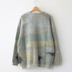 LANDSCAPE MOHAIR JACQUARD CARDIGAN #GRAY [YK23FW0574S]