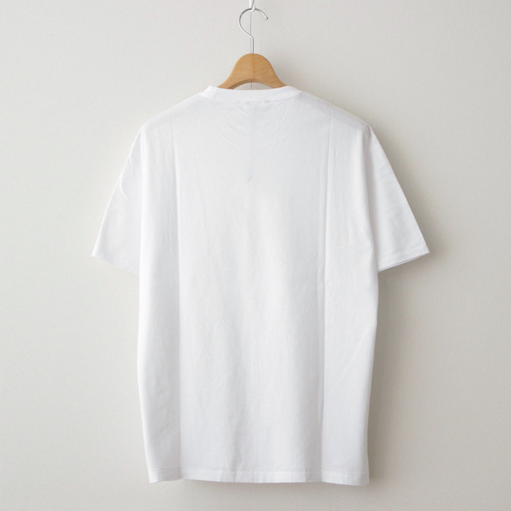 SEAMLESS CREW NECK TEE #WHITE [A00T01ST]