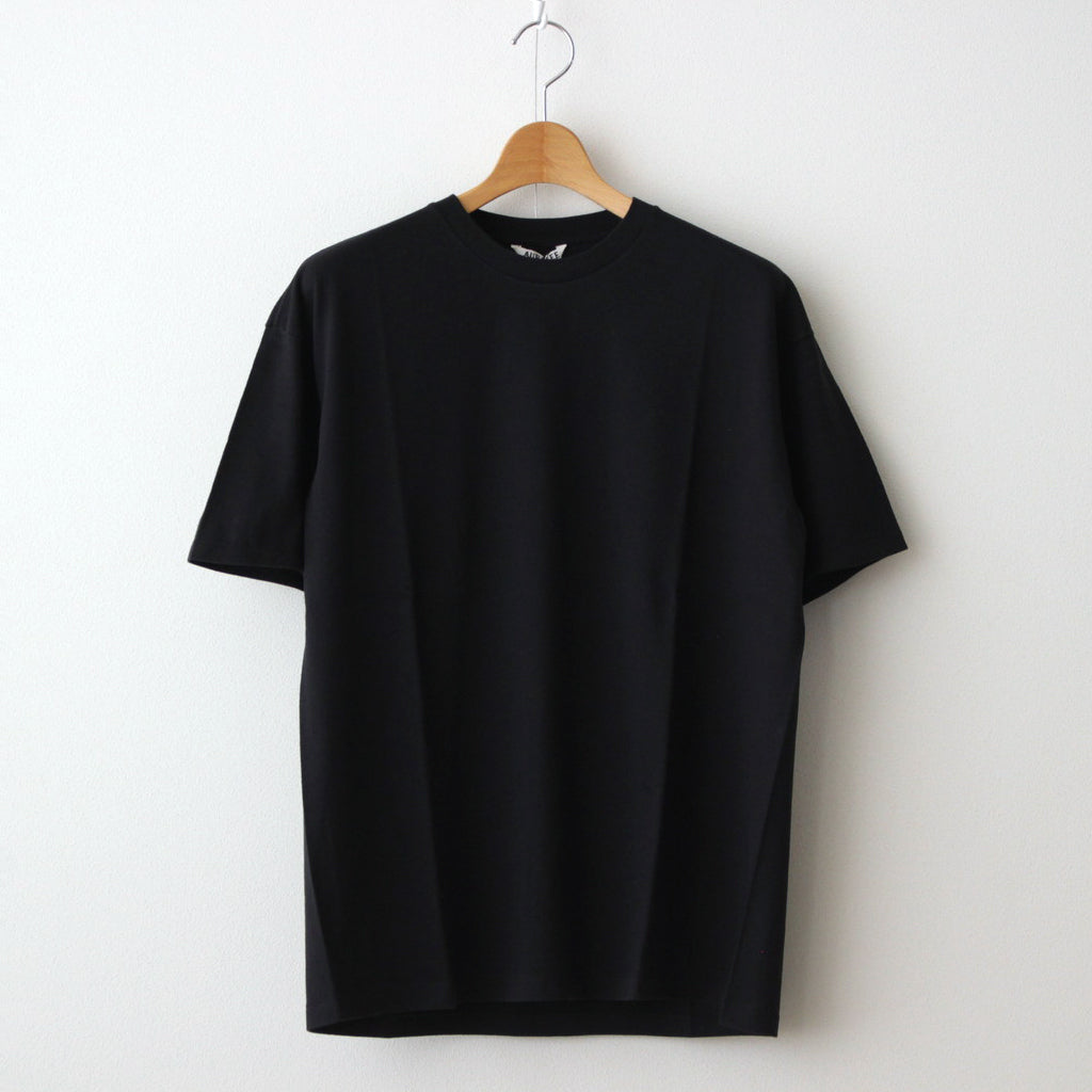 SEAMLESS CREW NECK TEE #BLACK [A00T01ST]