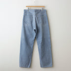 SELVEDGE FADED LIGHT DENIM WIDE PANTS #LIGHT INDIGO [A24SP07DE]