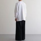 L/S Oversized Tee #WHITE [GU241-70105B]