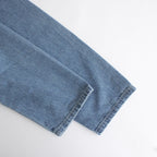 SELVEDGE FADED LIGHT DENIM P/O SHIRT #LIGHT INDIGO [A24SS02DE]