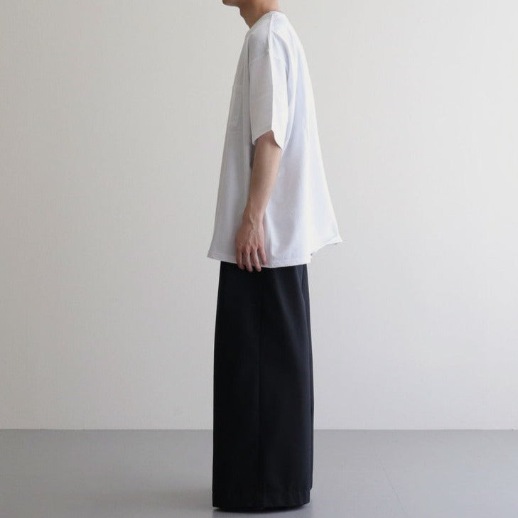 S/S Oversized Pocket Tee #WHITE [GU241-70106B]