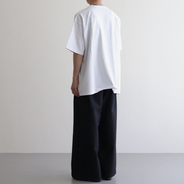 S/S Oversized Pocket Tee #WHITE [GU241-70106B]