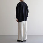 L/S Oversized Tee #BLACK [GU241-70105B]