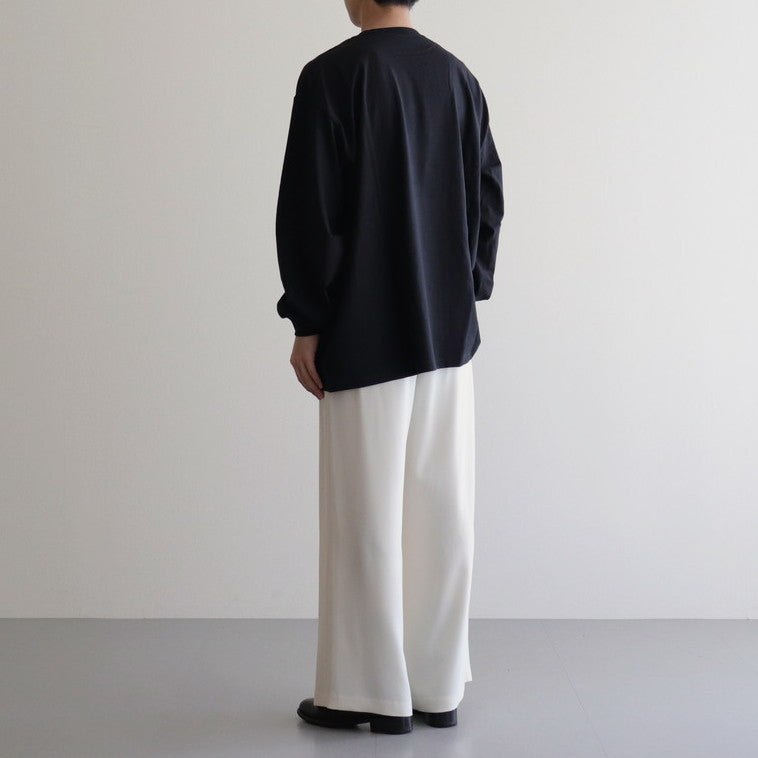 L/S Oversized Tee #BLACK [GU241-70105B]