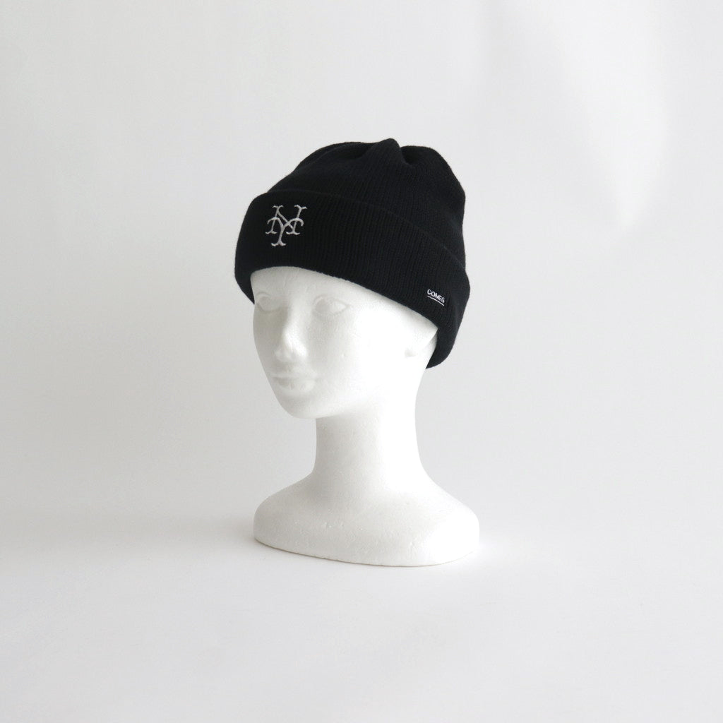 NY CUBANS KNIT - COTTON #BLACK [NO.25055]