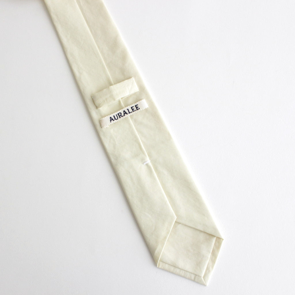 WASHED FINX TWILL TIE #LIGHT YELLOW [A24ST07TN]