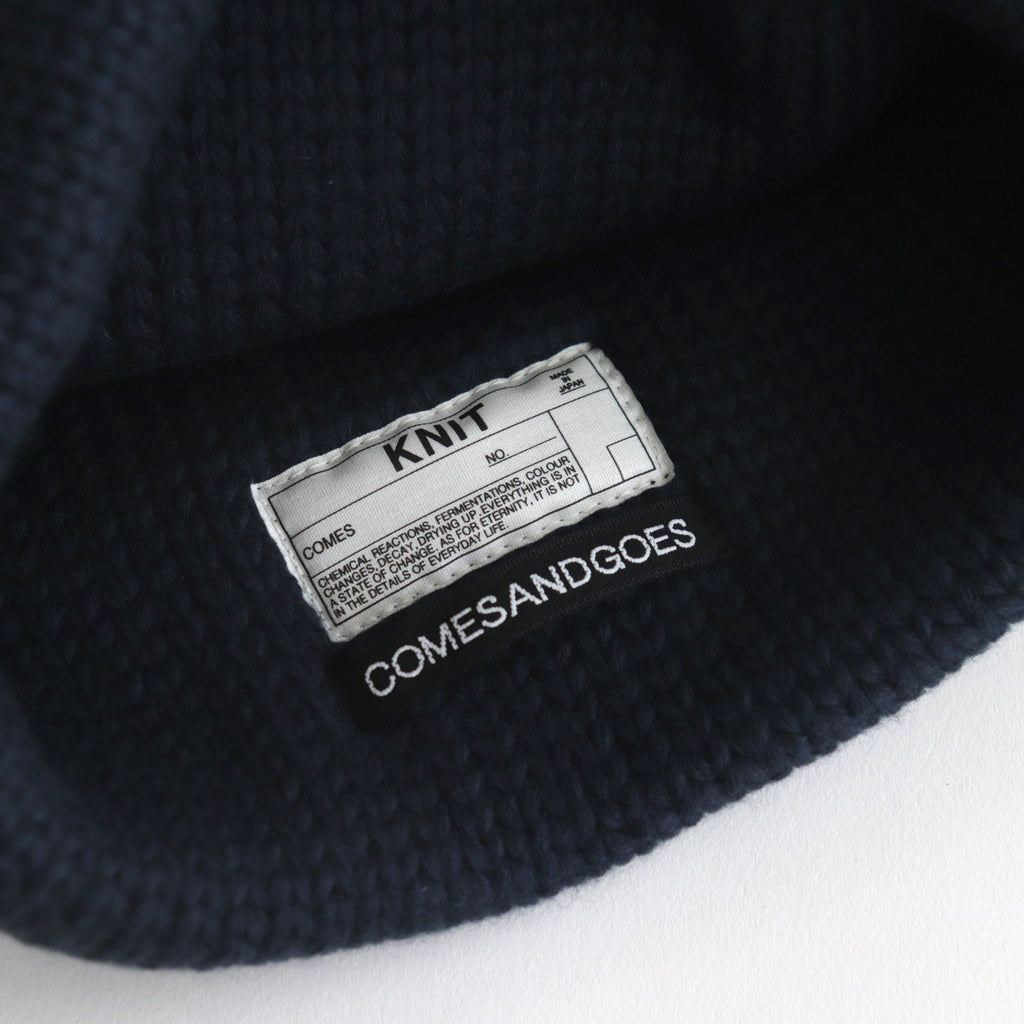 COTTON 3G STANDARD KNIT #NAVY [NO.25015]