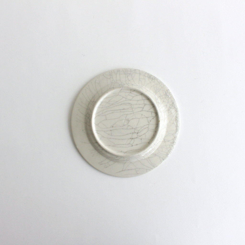 リム皿 #ターコイズ流し