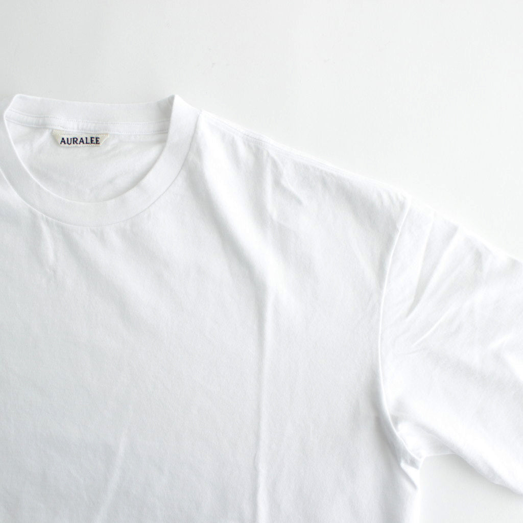 SEAMLESS CREW NECK TEE #WHITE [A00T01ST]