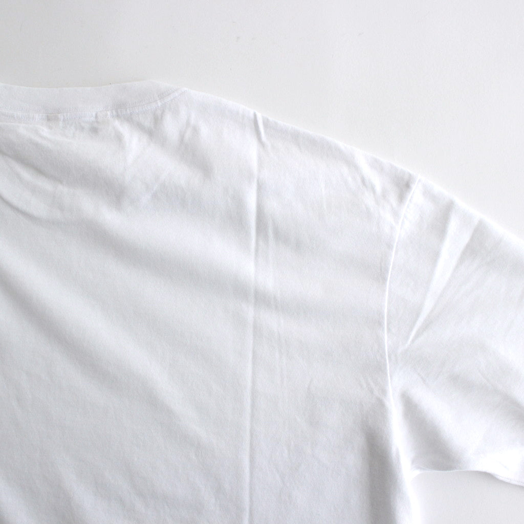 SEAMLESS CREW NECK TEE #WHITE [A00T01ST]