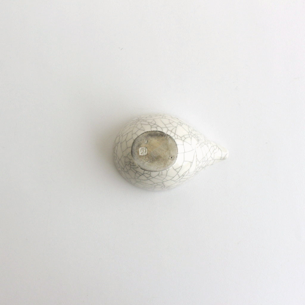 ドレッシングボウル 貫入 #白