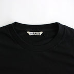 SEAMLESS CREW NECK TEE #BLACK [A00T01ST]