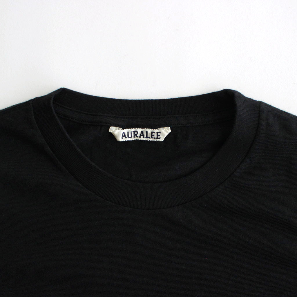 SEAMLESS CREW NECK TEE #BLACK [A00T01ST]