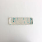 長皿 #ターコイズ流し