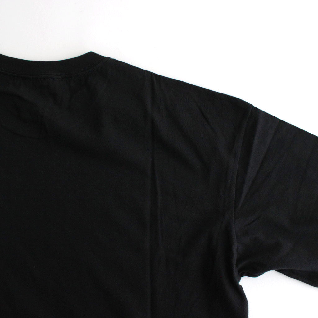 SEAMLESS CREW NECK TEE #BLACK [A00T01ST]