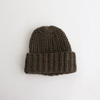 COTTON BIG KNIT #LIGHTBROWN [NO.25017]