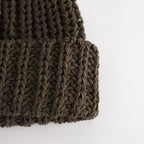 COTTON BIG KNIT #LIGHTBROWN [NO.25017]