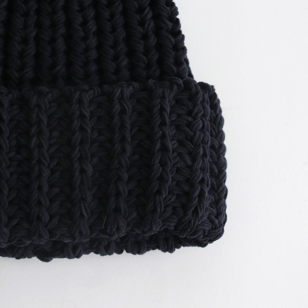 COTTON BIG KNIT #NAVY [NO.25017]